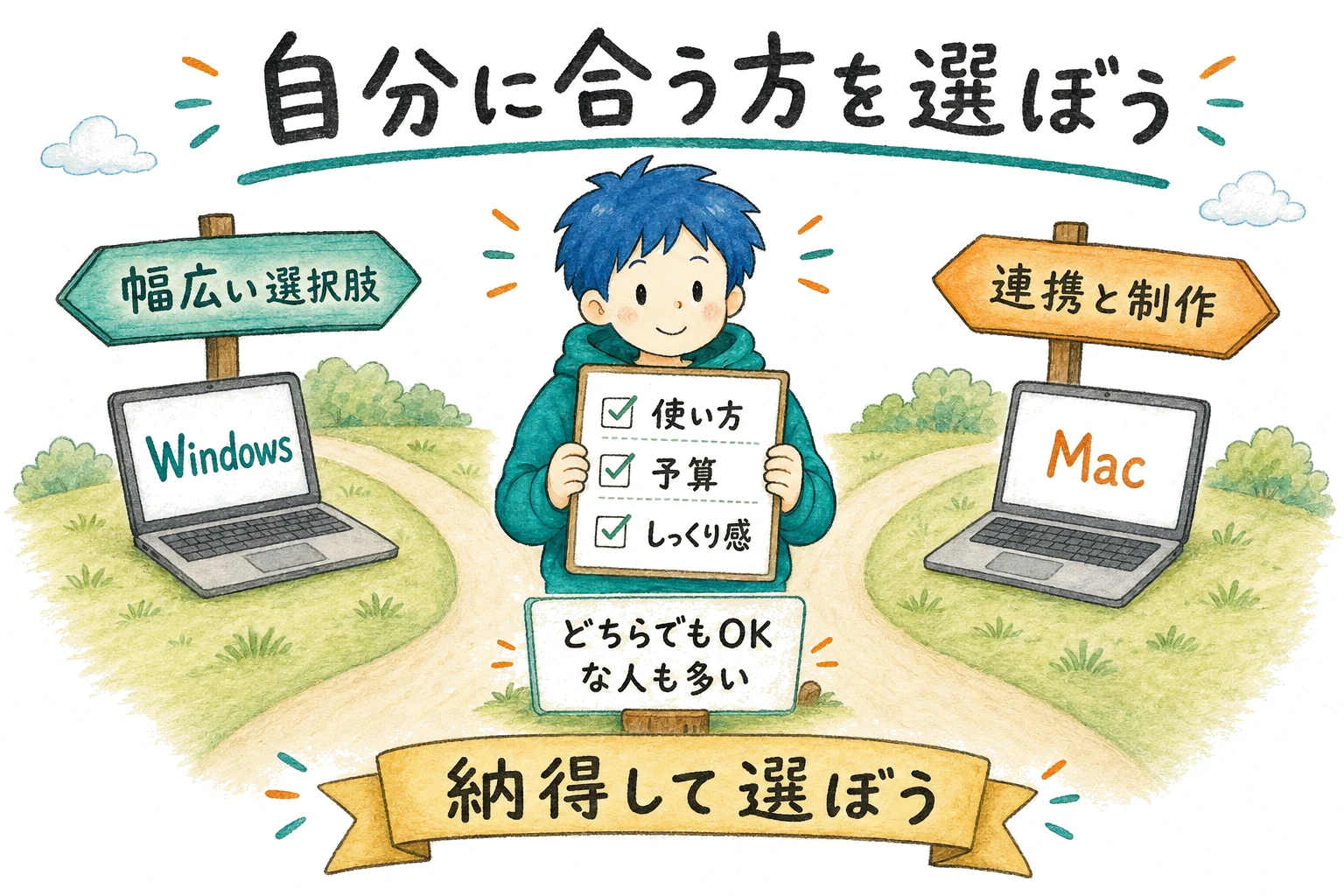 WindowsとMac、結局どっち